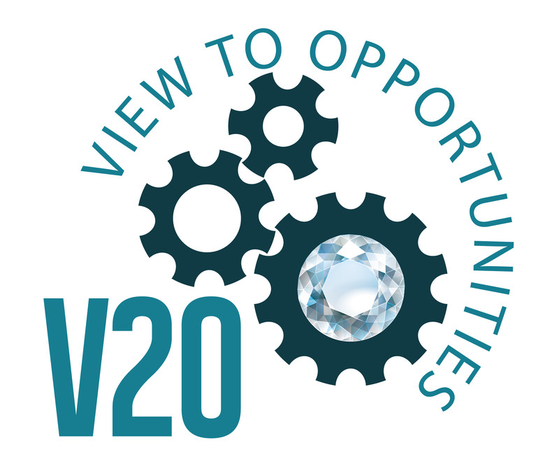 Logo V2O rechtop